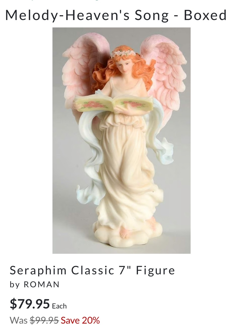 Seraphim Classics Melody angel Heavens Song